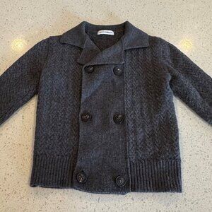 Dolce & Gabbana grey knit sweater - size 2T